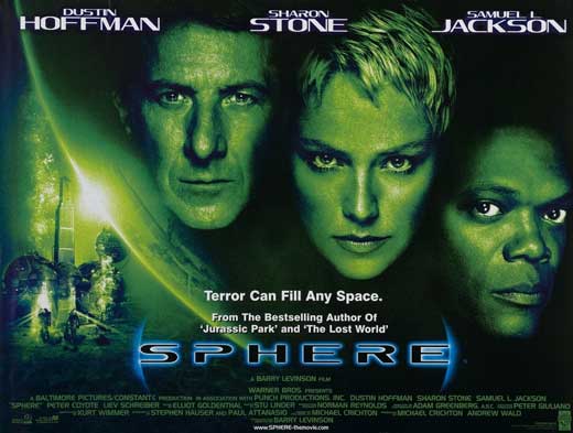 Sphere Movie Poster Print featuring captivating visuals.