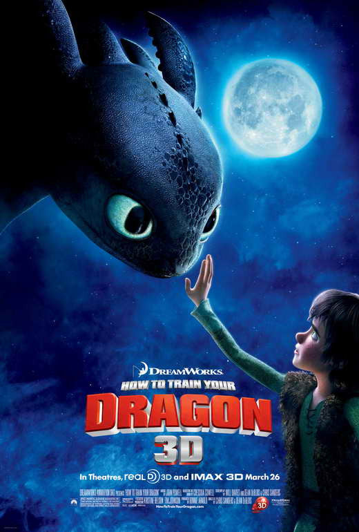 How to Train Your Dragon Movie Poster Print (27x40)