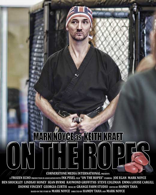 On the Ropes Movie Poster Print featuring boxing theme