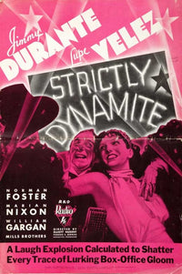 Strictly Dynamite Movie Poster Print featuring vibrant colors and dynamic design.