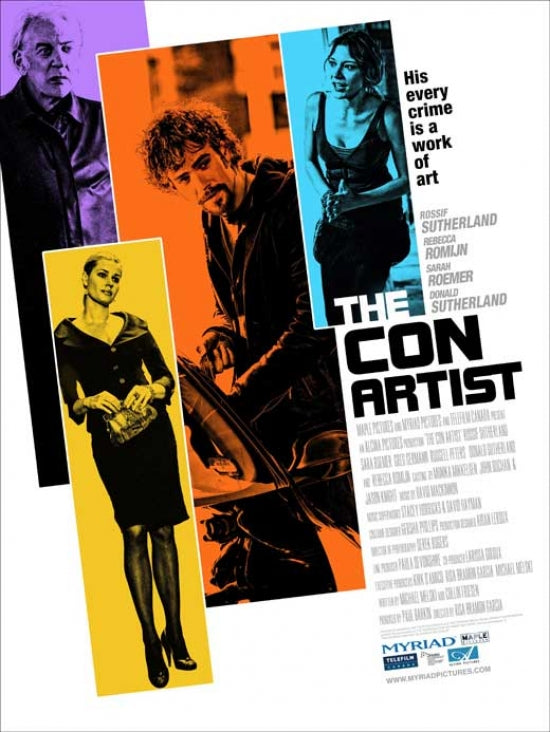 The Con Artist Movie Poster Print showcasing cinematic art.
