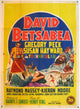 David and Bathsheba Movie Poster Print showcasing classic biblical drama