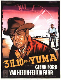 3:10 to Yuma Movie Poster Print showcasing intense drama and cinematic art.