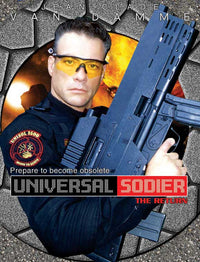Universal Soldier: The Return Movie Poster Print featuring dynamic visuals.