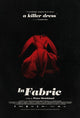 In Fabric Movie Poster Print showcasing captivating horror themes.