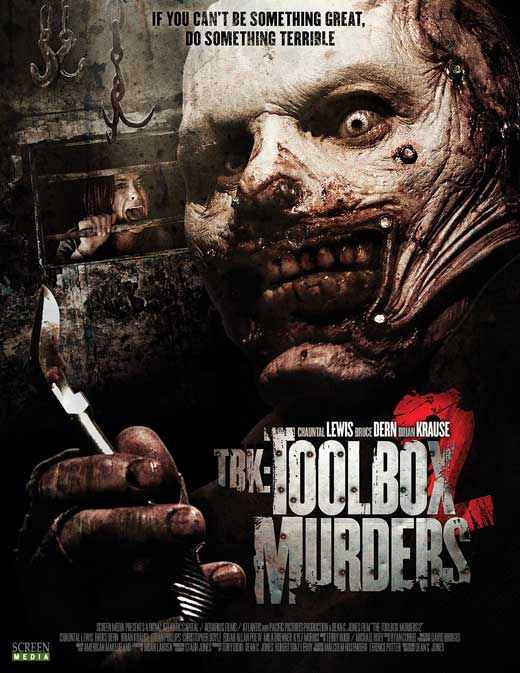 The Toolbox Murders 2 Movie Poster Print showcasing horror film art.