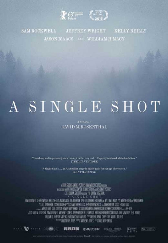 A Single Shot Movie Poster Print showcasing gripping cinematic art.