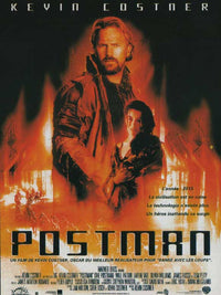 The Postman Movie Poster Print showcasing cinematic artwork.