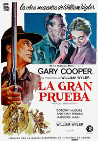 Friendly Persuasion Movie Poster Print showcasing classic film art.