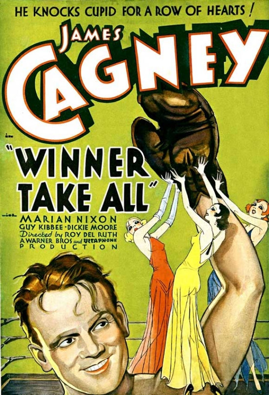 Winner Take All Movie Poster Print featuring vibrant colors and cinematic design.
