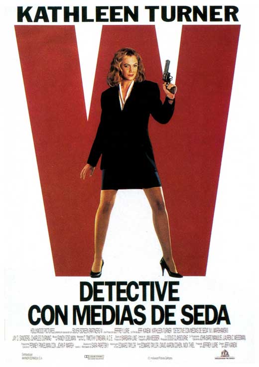 V.I. Warshawski Movie Poster Print showcasing vibrant colors and thrilling design.