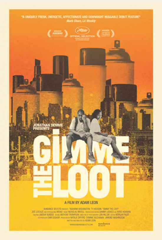 Gimme the Loot Movie Poster Print showcasing vibrant artwork.