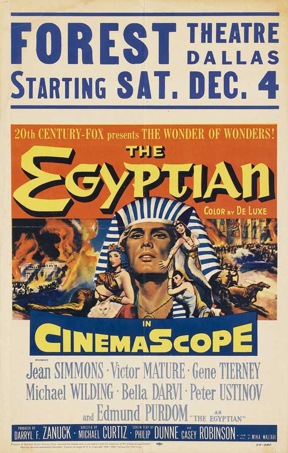 Egyptian Movie Poster Print showcasing vibrant colors and intricate designs.