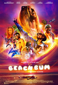 The Beach Bum Movie Poster Print (27x40) - Fun Coastal Decor