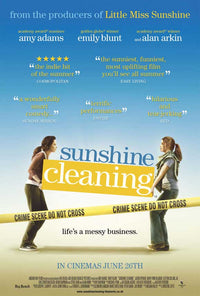 Sunshine Cleaning Movie Poster Print featuring vibrant graphics