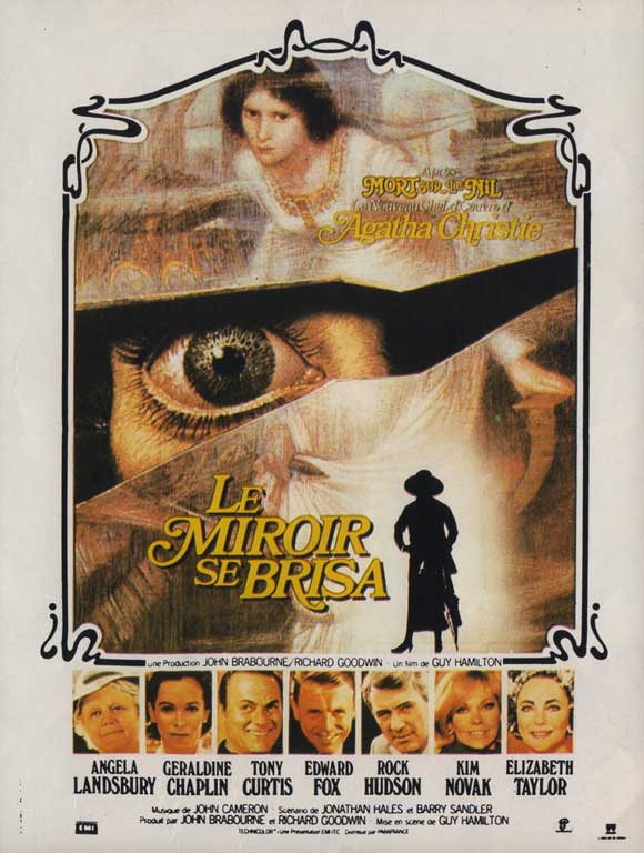 The Mirror Crack'd Movie Poster Print showcasing classic film art.