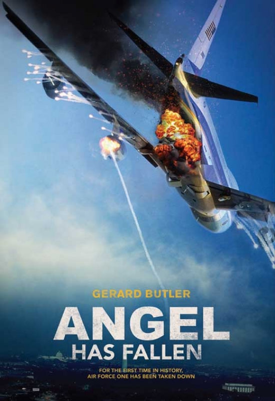 Angel Has Fallen Movie Poster Print showcasing action scenes