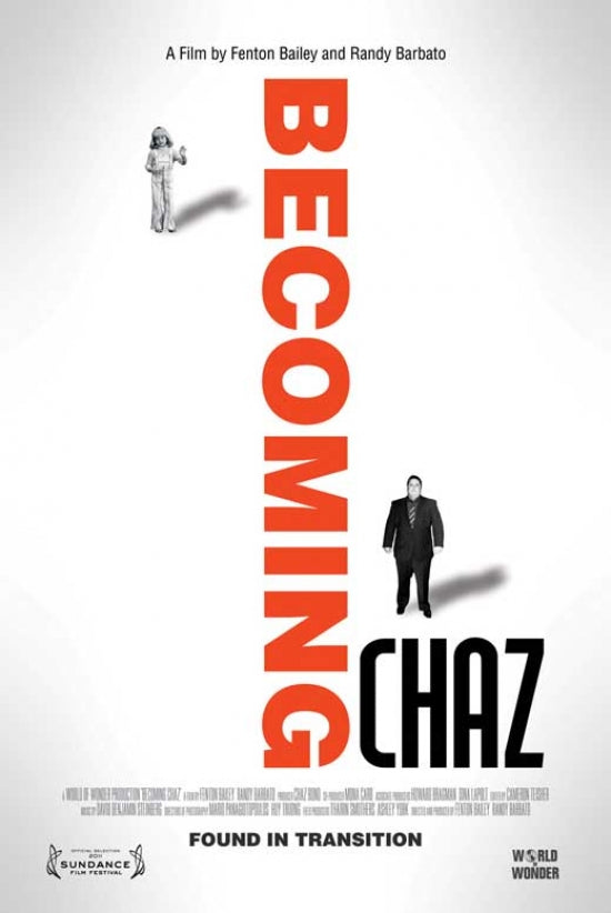 Becoming Chaz Movie Poster showcasing Chaz Bono's inspiring journey.