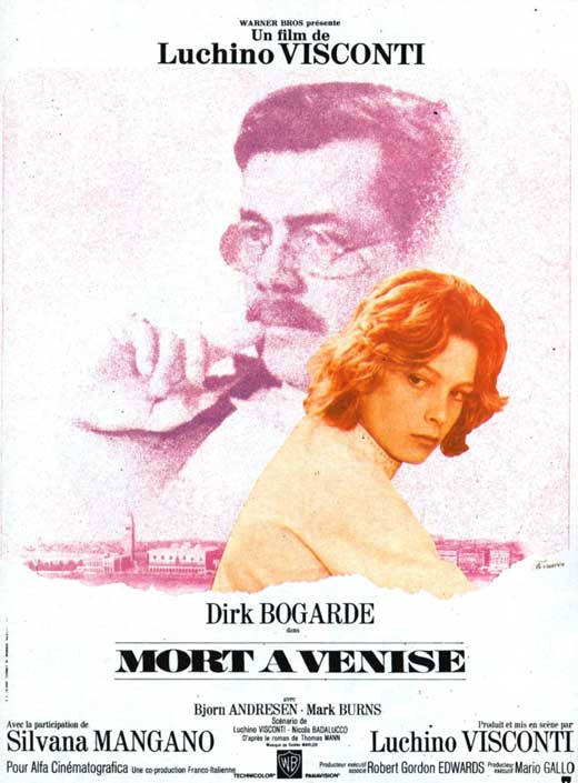 Death in Venice Movie Poster Print, showcasing cinematic art.