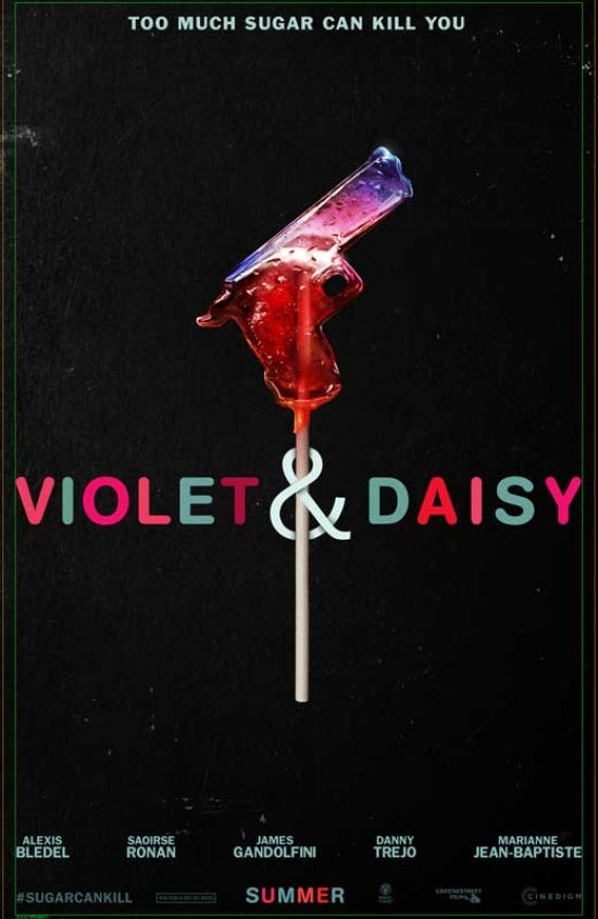 Violet & Daisy Movie Poster Print showcasing vibrant cinematic artwork.