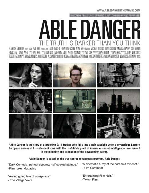 Able Danger Movie Poster Print showcasing a thrilling espionage theme.