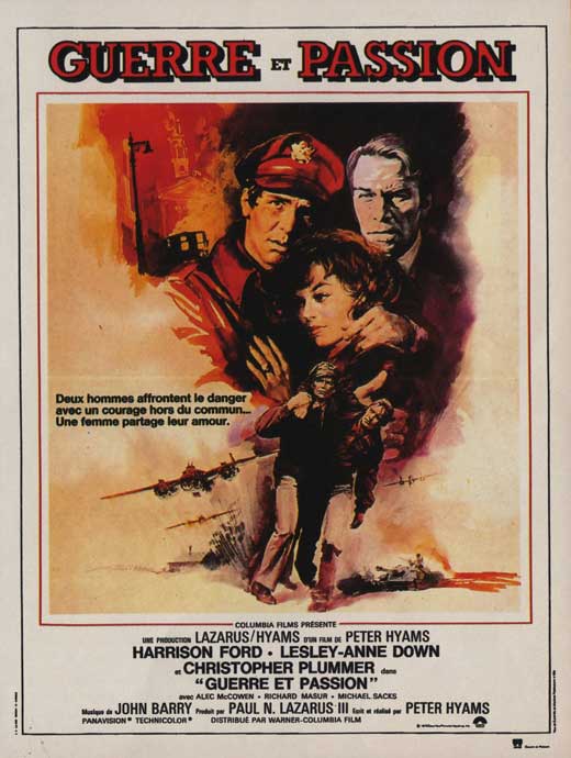 Hanover Street Movie Poster Print showcasing classic film art.