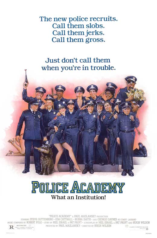 Police Academy Movie Poster - Classic Comedy Art Print