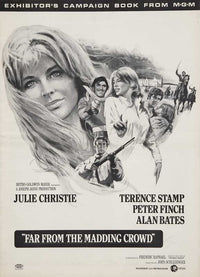 Far from the Madding Crowd movie poster print showcasing romantic scenes.