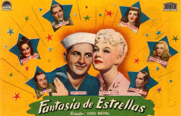 Star Spangled Rhythm Movie Poster Print featuring classic film imagery.