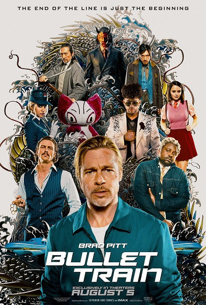 Bullet Train Movie Poster Print (27x40) - Item #MOVIB23365