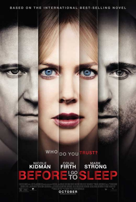 Before I Go to Sleep Movie Poster Print showcasing gripping suspense.