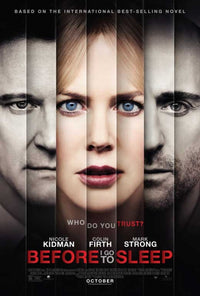 Before I Go to Sleep Movie Poster Print showcasing gripping suspense.