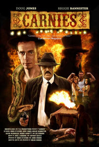 Carnies Movie Poster Print showcasing carnival scene.