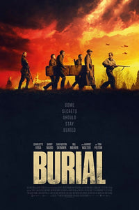 Burial Movie Poster Print showcasing captivating cinematic artwork.