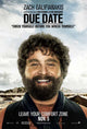 Due Date Movie Poster Print featuring vibrant colors and cinematic design.