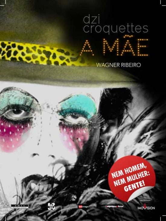 Dzi Croquettes Movie Poster Print showcasing vibrant theatrical design.