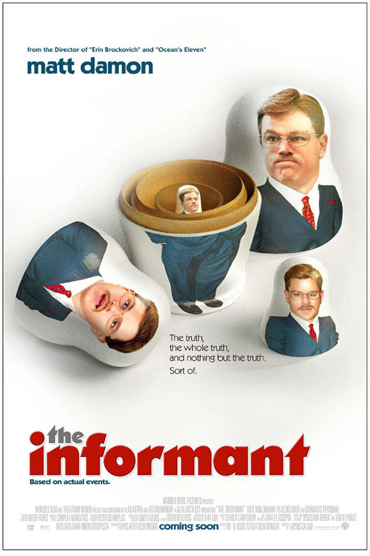 The Informant! Movie Poster Print - 11x17 | Posterazzi