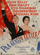 It's Always Fair Weather Movie Poster Print showcasing classic film art