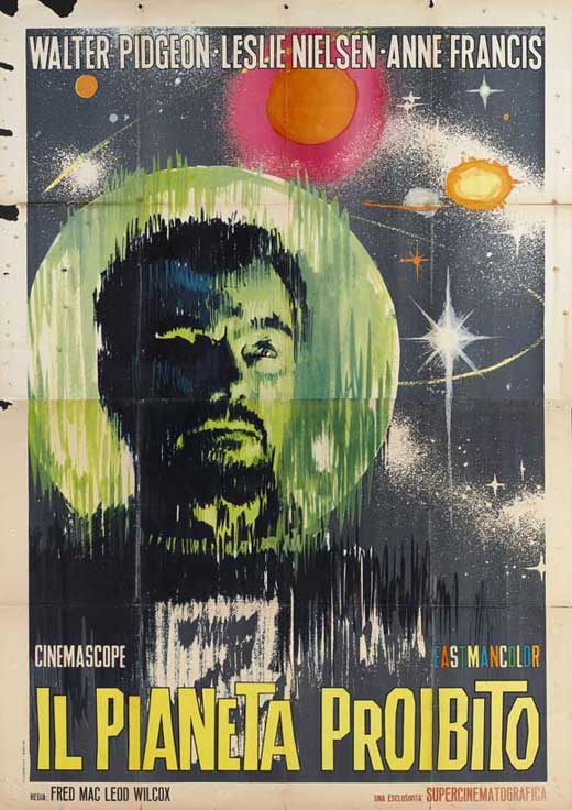 Forbidden Planet Movie Poster Print - Classic Sci-Fi Artwork