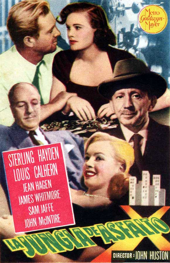 The Asphalt Jungle Movie Poster Print showcasing classic film art.
