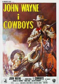 The Cowboys Movie Poster Print - 11 x 17