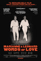 Marianne & Leonard: Words of Love Movie Poster Print featuring vibrant imagery.