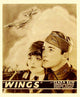 Wings Movie Poster Print featuring classic film art