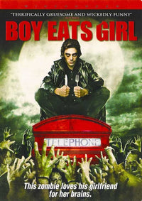 Boy Eats Girl Movie Poster Print featuring horror-comedy theme.