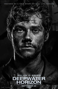 Deepwater Horizon Movie Poster Print showcasing dramatic imagery.