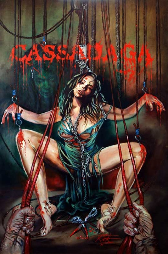 Cassadaga Movie Poster Print featuring supernatural themes