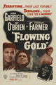 Flowing Gold Movie Poster Print showcasing cinematic allure.