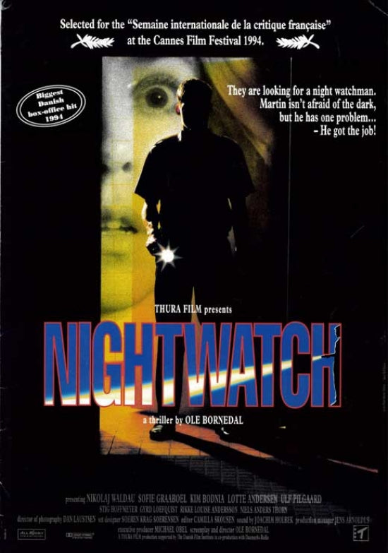 Nightwatch Movie Poster Print showcasing thrilling cinematic visuals.