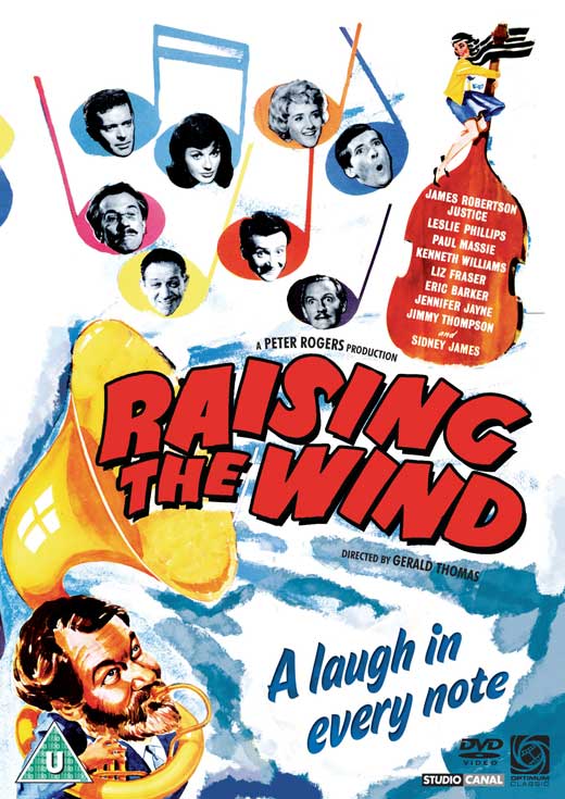 Raising The Wind Movie Poster Print showcasing cinematic artwork.