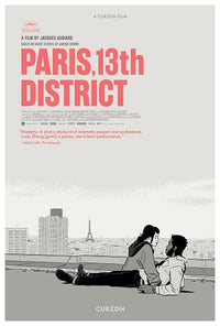 Paris 13th District Movie Poster Print featuring vibrant imagery.